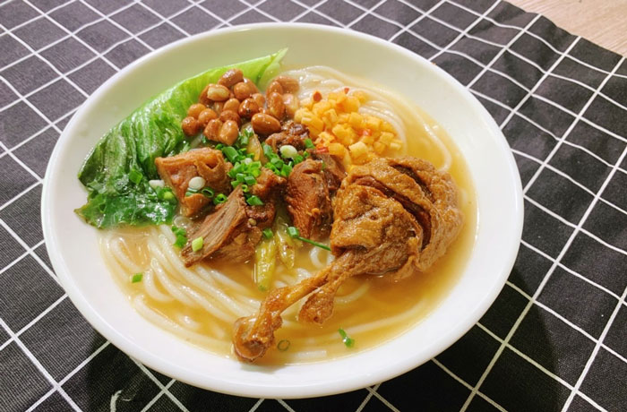 周矶办事处鸭肉粉培训