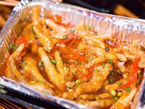 周矶办事处锡纸鸡爪
